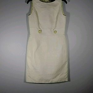 Antonio Melani ivory dress, Sz 8, slvless